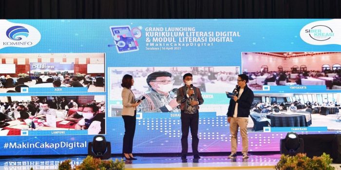 Mentri Kominfo Menargetkan 12,4 juta Masyarakat Indonesia Cakap Digital pada 2021