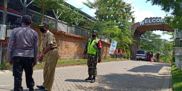 Anjuran Polres Gresik Obyek Wisata Setigi Pastikan Prokes