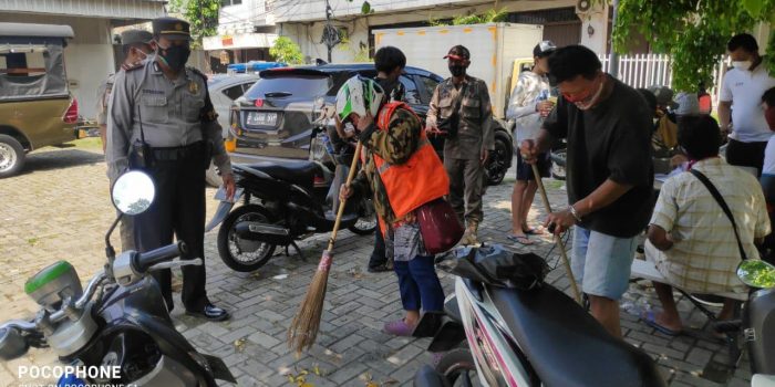 Polsek Tambora Beserta Tiga Pilar, Saat OPS Yustisi 62 Kedapatan Pelanggaran Protokol Kesehatan