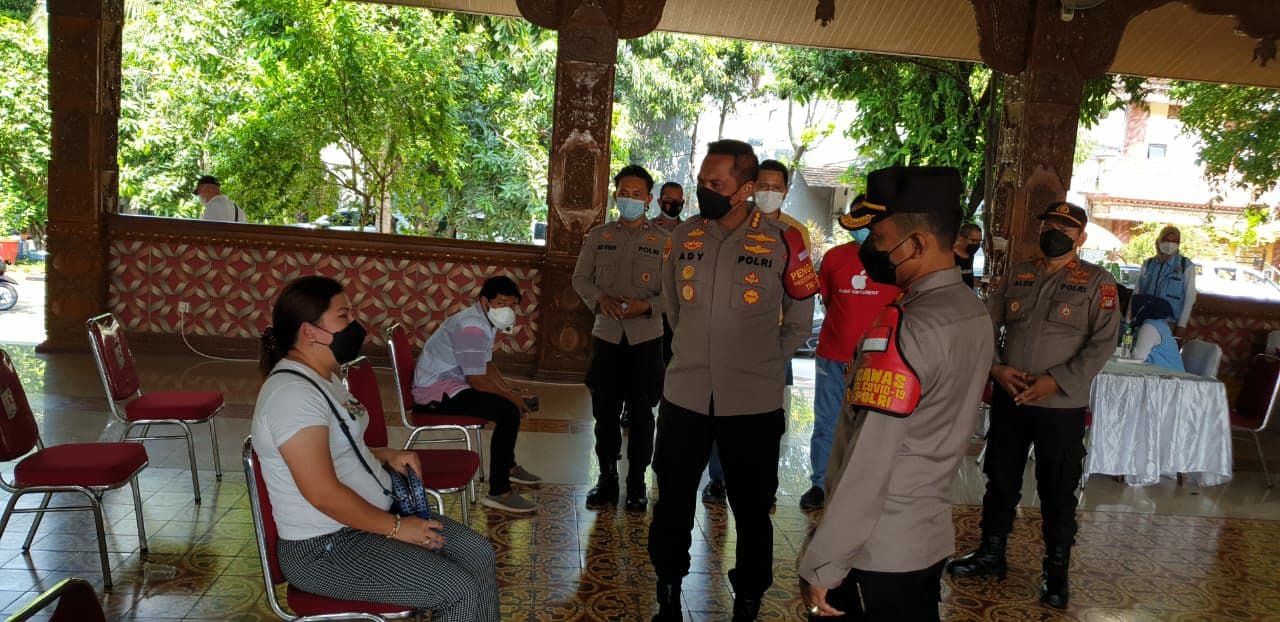 Polres Metro Jakbar bersama Polsek Kembangan Kunjungi Gedung Yaskum juga Berikan Apresiasi