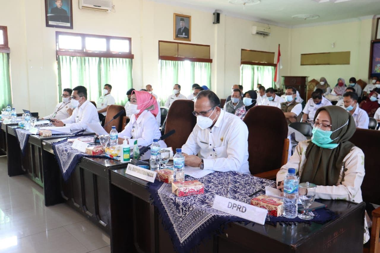 Pemda Brebes Gelar Verifikasi Lapangan Hybrid Dan Kabupaten Layak Anak Tahun 2021