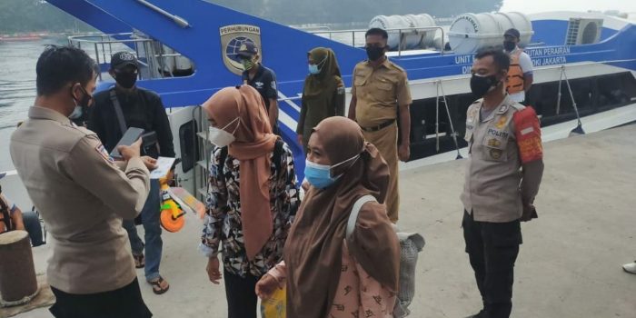 Lima KTJ di Kep Seribu Utara Perketat Aturan ProKes, Perkuat PPKM Mikro