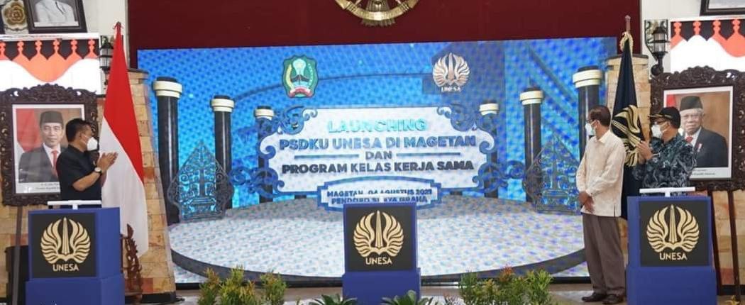 Unesa Launching Program Studi Diluar Kampus Utama di Magetan