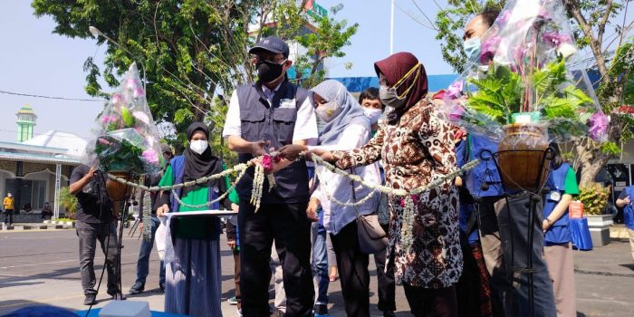 Pelepasan Misi Madura Sadar Covid-19 (MARCO-19) RSTKA