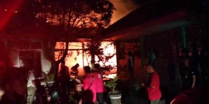 Diduga Akibat Korsleting Listrik, Gedung MAN Pasuruan Ludes Terbakar