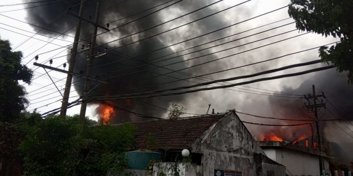 Kebakaran Pabrik Tekstil PT. Panji Mas Nihil Korban Jiwa