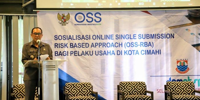 Pemkot Cimahi Gelar Sosialisasi OSS-RBA Untuk Pelaku Usaha