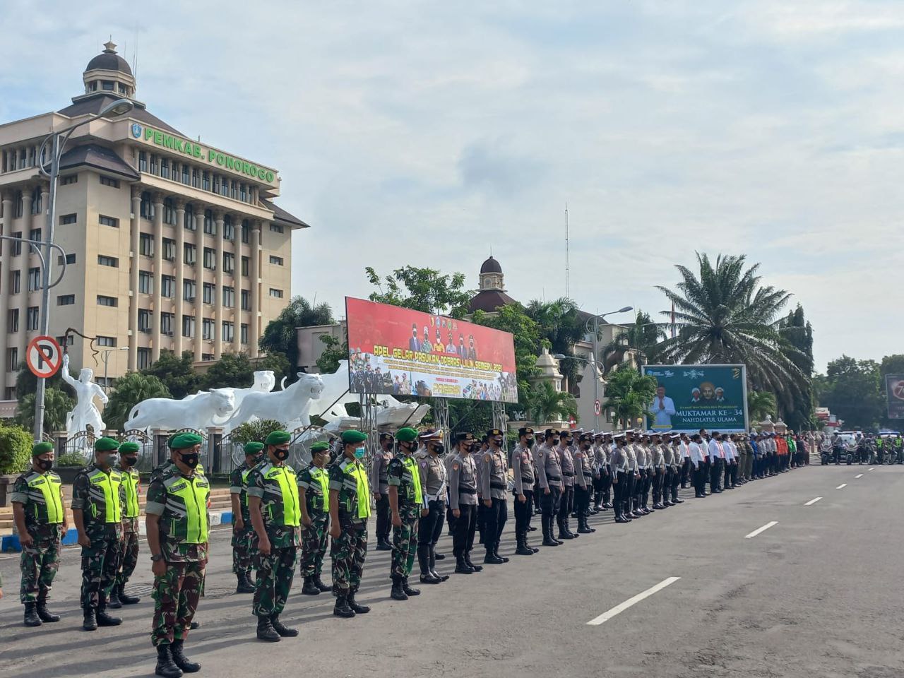 Jelang Natal dan Tahun Baru, Polres Ponorogo Gelar Operasi Lilin Semeru