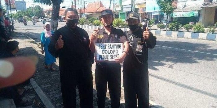 Peduli Semeru, PSHT Ranting Dolopo Galang Donasi