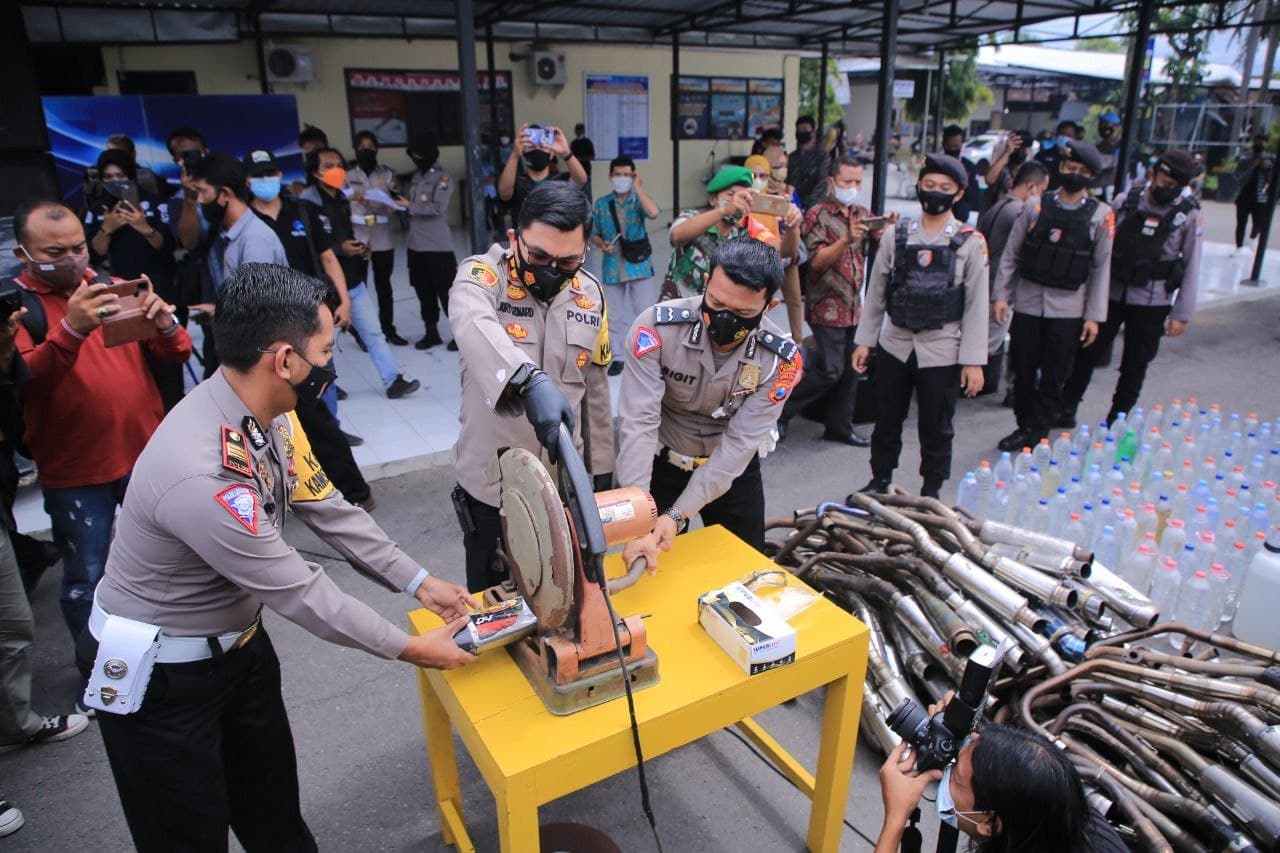 Penghujung Tahun 2021, Polres Madiun Realese Pengungkapan Berbagai Kasus