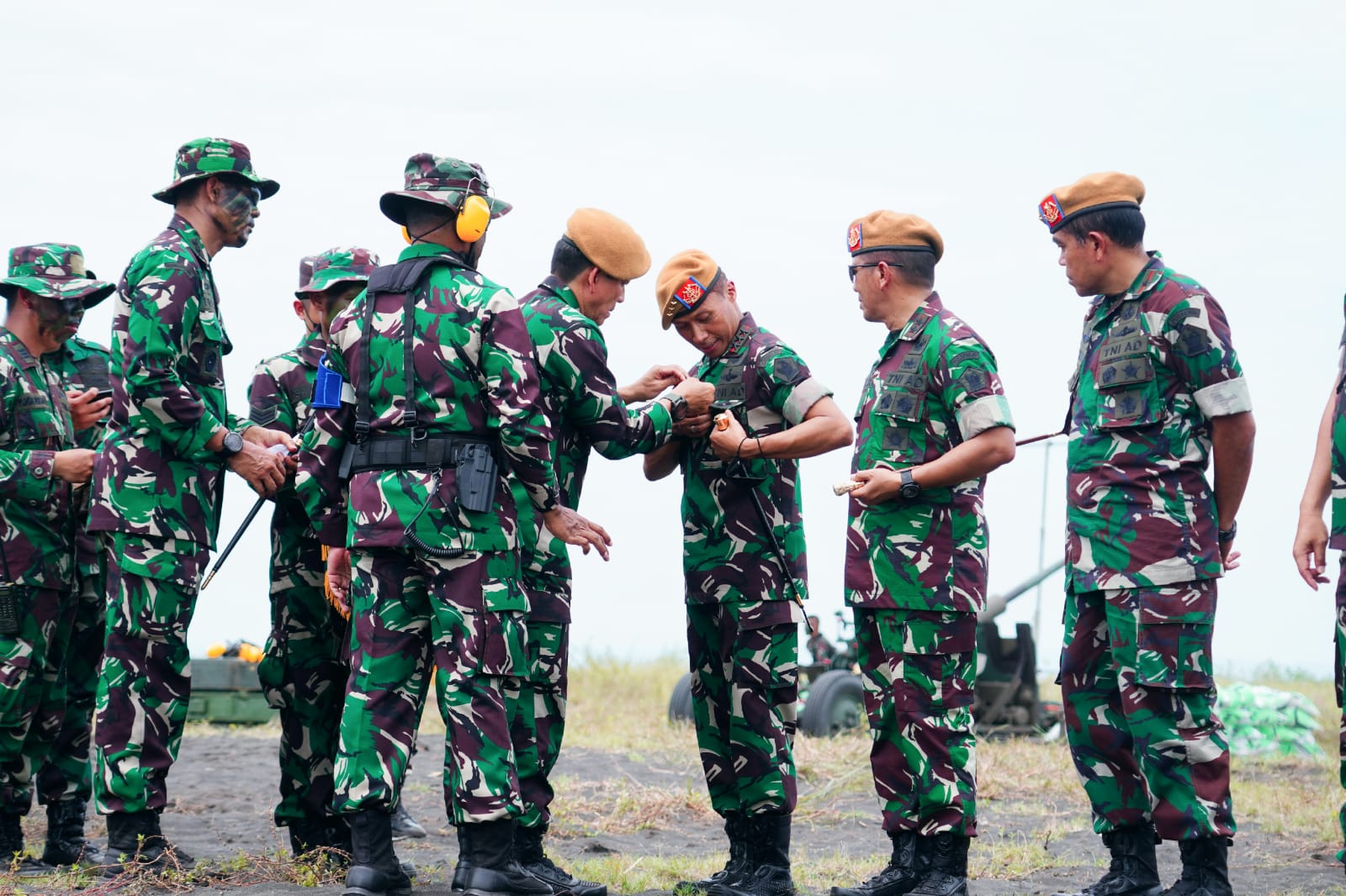 Bersiap Hadapi Ancaman Perang, Pussenarhanud Kodiklatad Laksanakan Latbakjatrat Terintegrasi Arhanud TA 2022