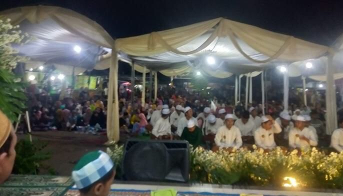 Peringati Harlah NU, Masyarakat Warujaya Gelar Gebyar Sholawat