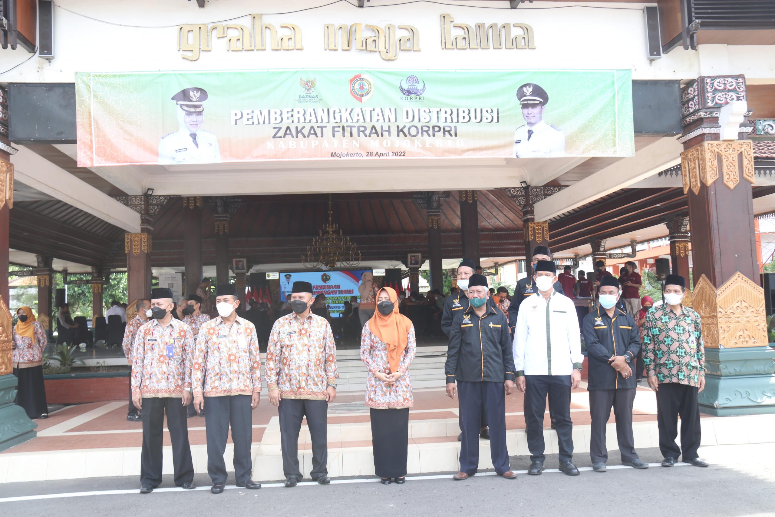 Penyaluran Zakat Fitrah KORPRI, Bupati Harapkan Penerima dari Masyarakat yang Membutuhkan