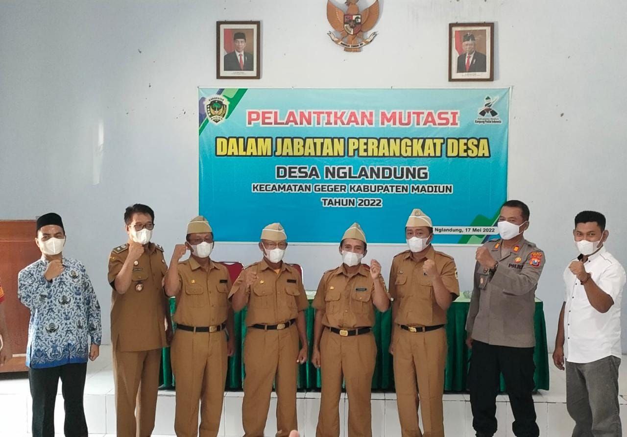 4 Perangkat Desa Nglandung Resmi Dilantik & Diambil Sumpah Jabatan