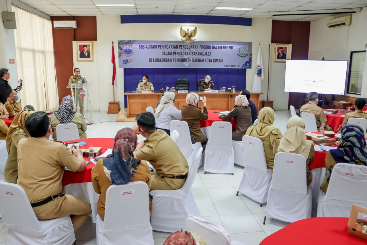 Dorong Upaya Pemulihan Ekonomi, Pemkot Cimahi Gelar Sosialisasi Peningkatan Penggunaan Produk Dalam Negeri