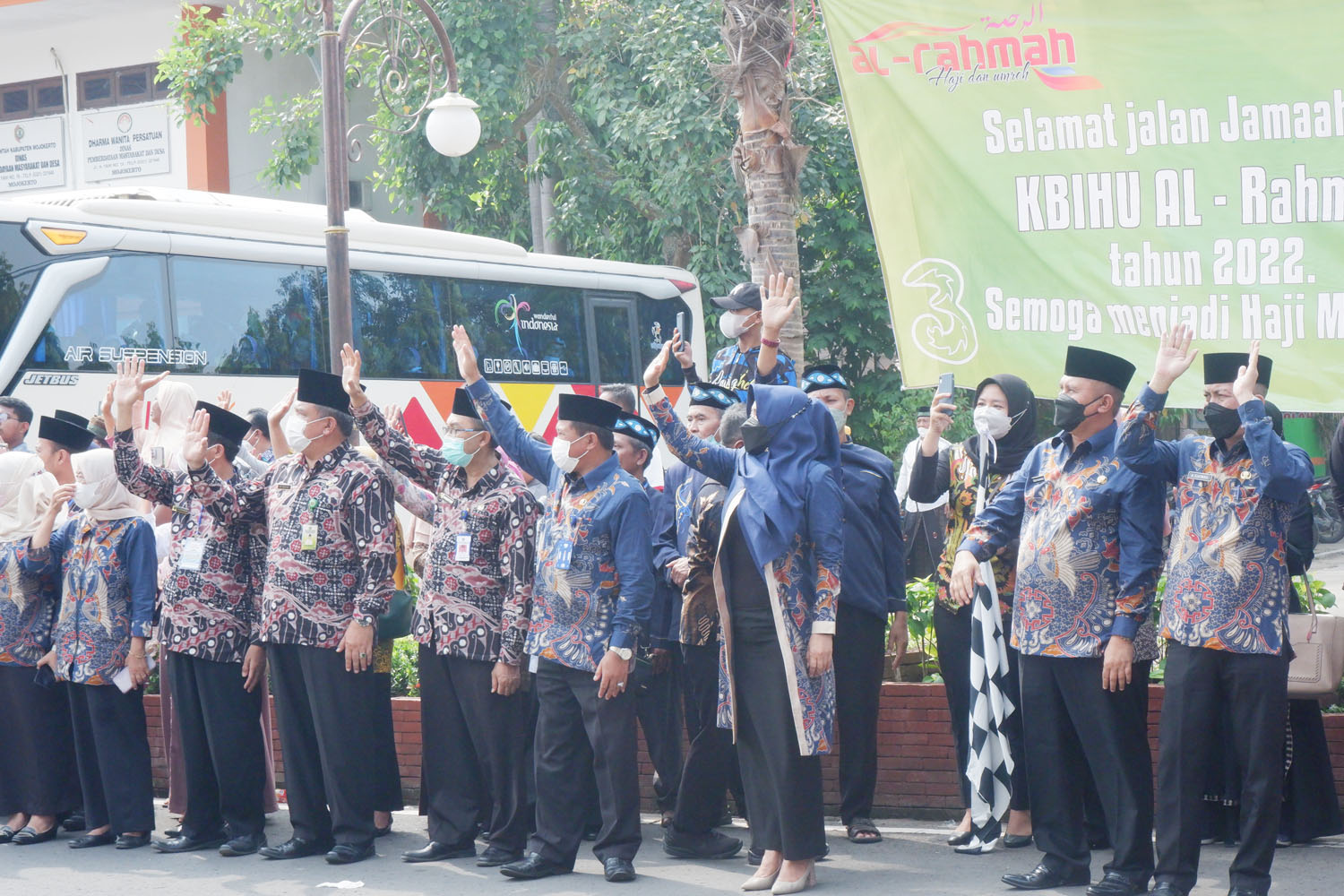 446 CJH Asal Kabupaten Mojokerto Diberangkatkan Hari Ini