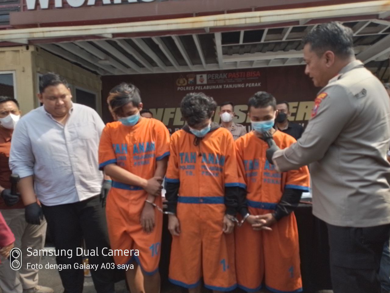 Satreskrim Polres Tanjung Perak Berhasil Bekuk Panglima Geng Guk Guk