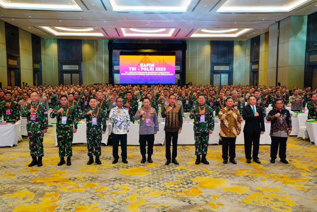 TNI-Polri Gelar Rapat Pimpinan