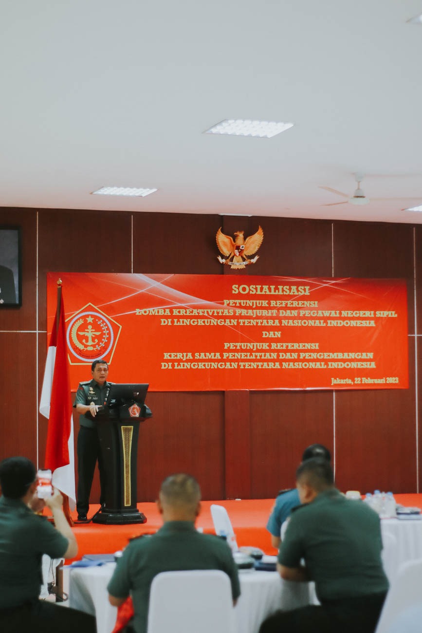 Srenum TNI Gelar Lomba Kreativitas Prajurit dan PNS di Lingkungan TNI