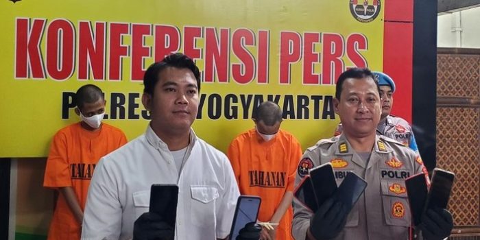 Pelaku Terjerat Pinjol, Alumnus Gasak Belasan HP Milik Murid SMP