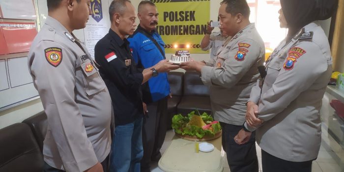 Polsek Kromengan dan Awak Media Rayakan Hari Pers Nasional 2023