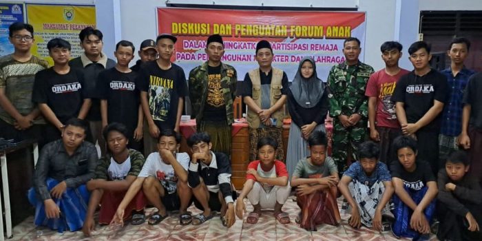 Diskusi Forum Anak dan Remaja Desa Ngampel Wetan, Mewujudkan Keterlibatan dan Aspirasi dalam Pembangunan Desa