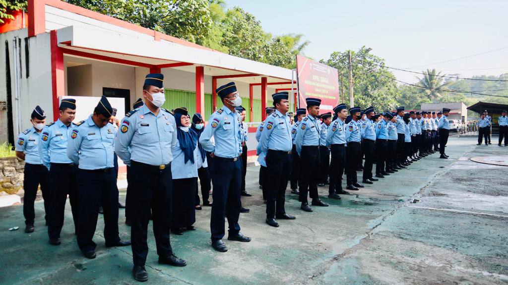 Seluruh Jajaran Rutan Tangerang Berkomitmen Perang dan Berantas Narkoba