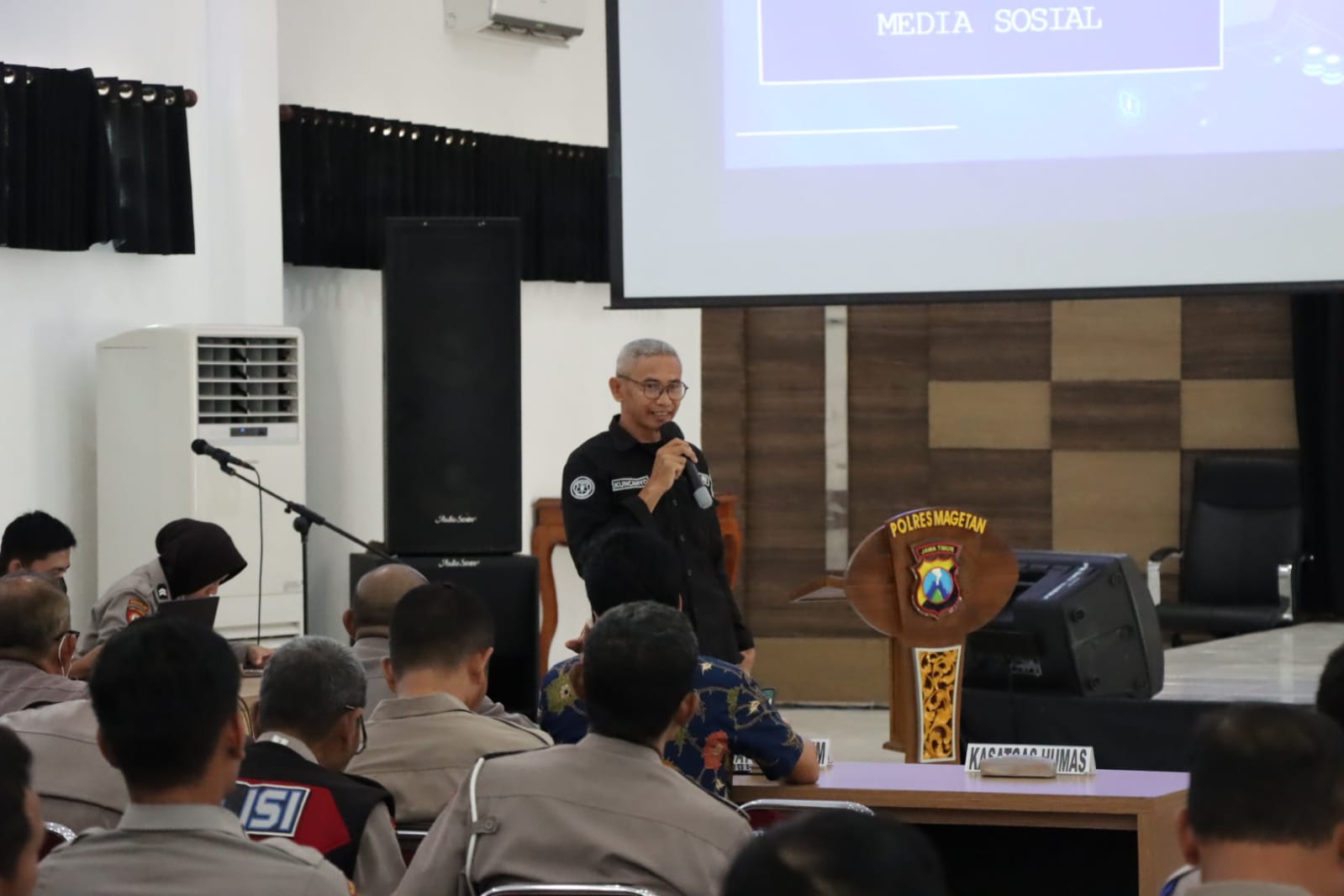 Samakan Pola Pikir Dan Pola Tindak, 270 Personil Polres Magetan Gelar Latihan Praops Ketupat Semeru 2023,