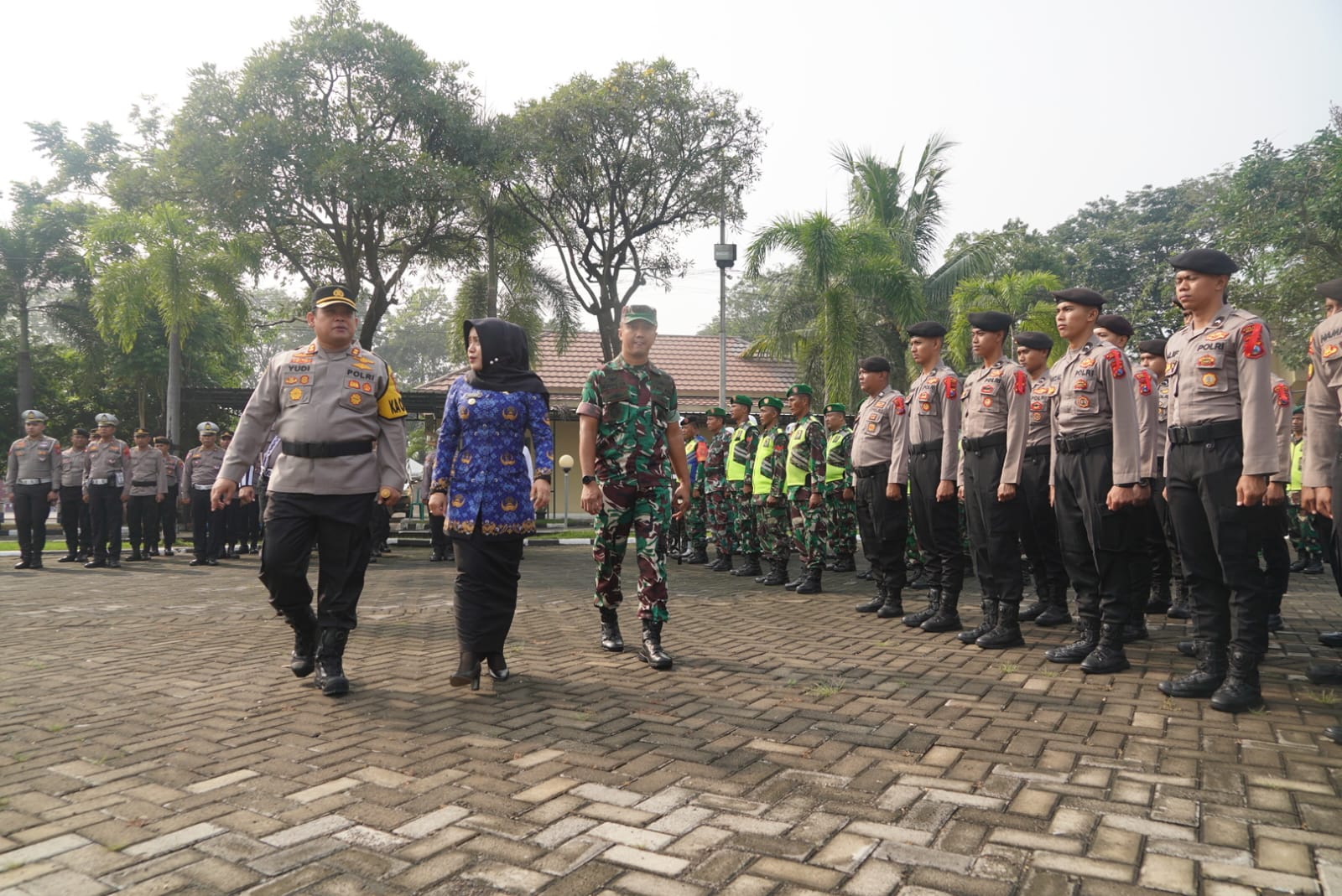 Gelar Apel Pasukan Operasi Ketupat 2023, 419 personel Gabungan di Kabupaten Mojokerto disiagakan