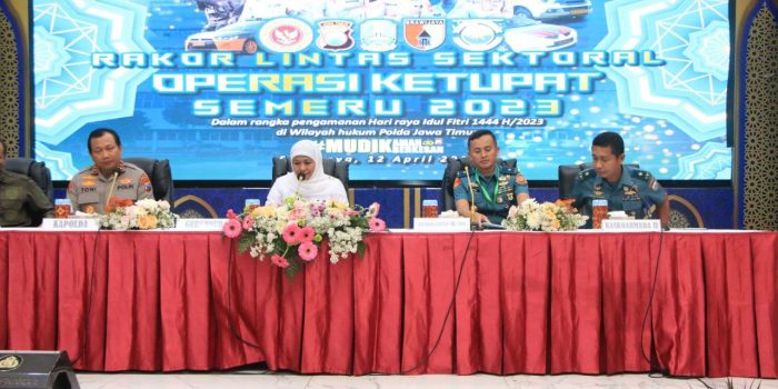 Jelang Mudik Lebaran 1444 H/2023, Polda Jatim Gelar Rakor Bersama Lintas Sektoral