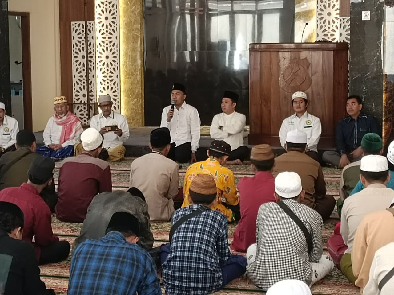 Polres Bondowoso Bersama PCNU Gelar Khotmil Qur'an, Pertebal Iman di Bulan Ramadhan 1444 H