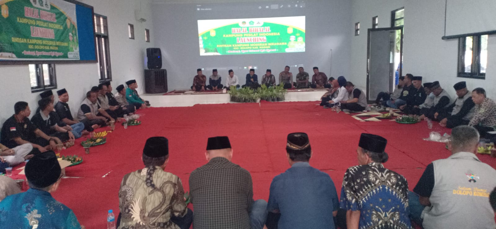 Halal Bi Halal Dan Launching Kampung Moderasi Beragama Kecamatan Dolopo
