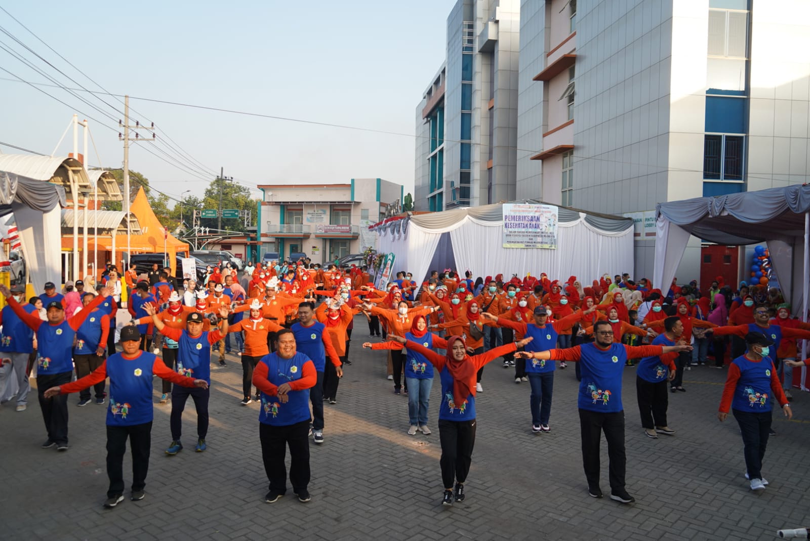 Peringati HUT RSUD. R.A Basoeni ke-18, Bupati Mojokerto Launching Inovasi BUNYI SEHATI dan GEMES AJA