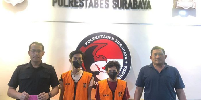 Polrestabes Surabaya Ungkap Peredaran Narkoba, Dua Tersangka Pengedar Berhasil Diamankan