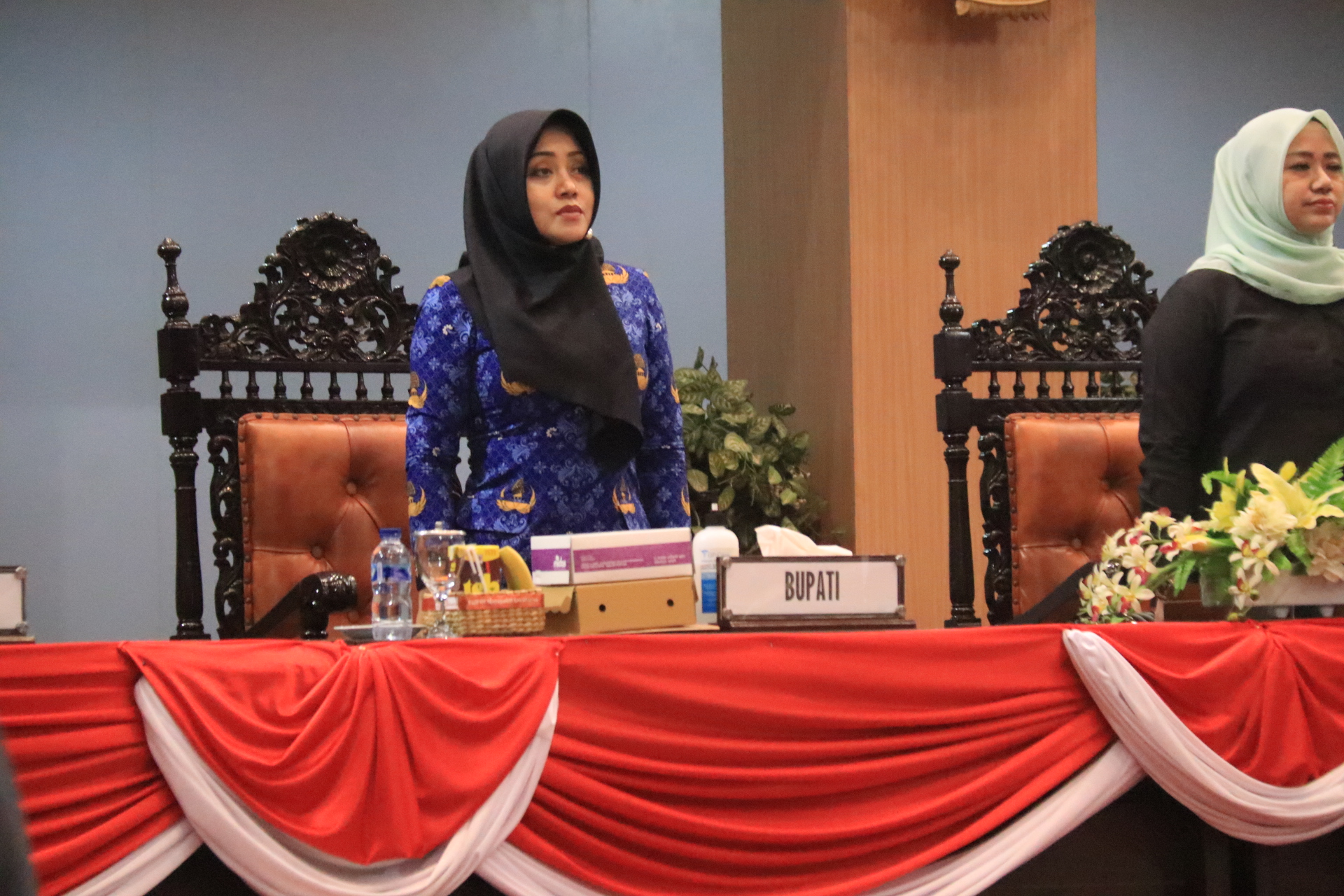 Bupati Mojokerto Hadiri Rapat Paripurna Penyampaian Pandangan Umum Fraksi atas Pertanggungjawaban APBD Tahun 2022