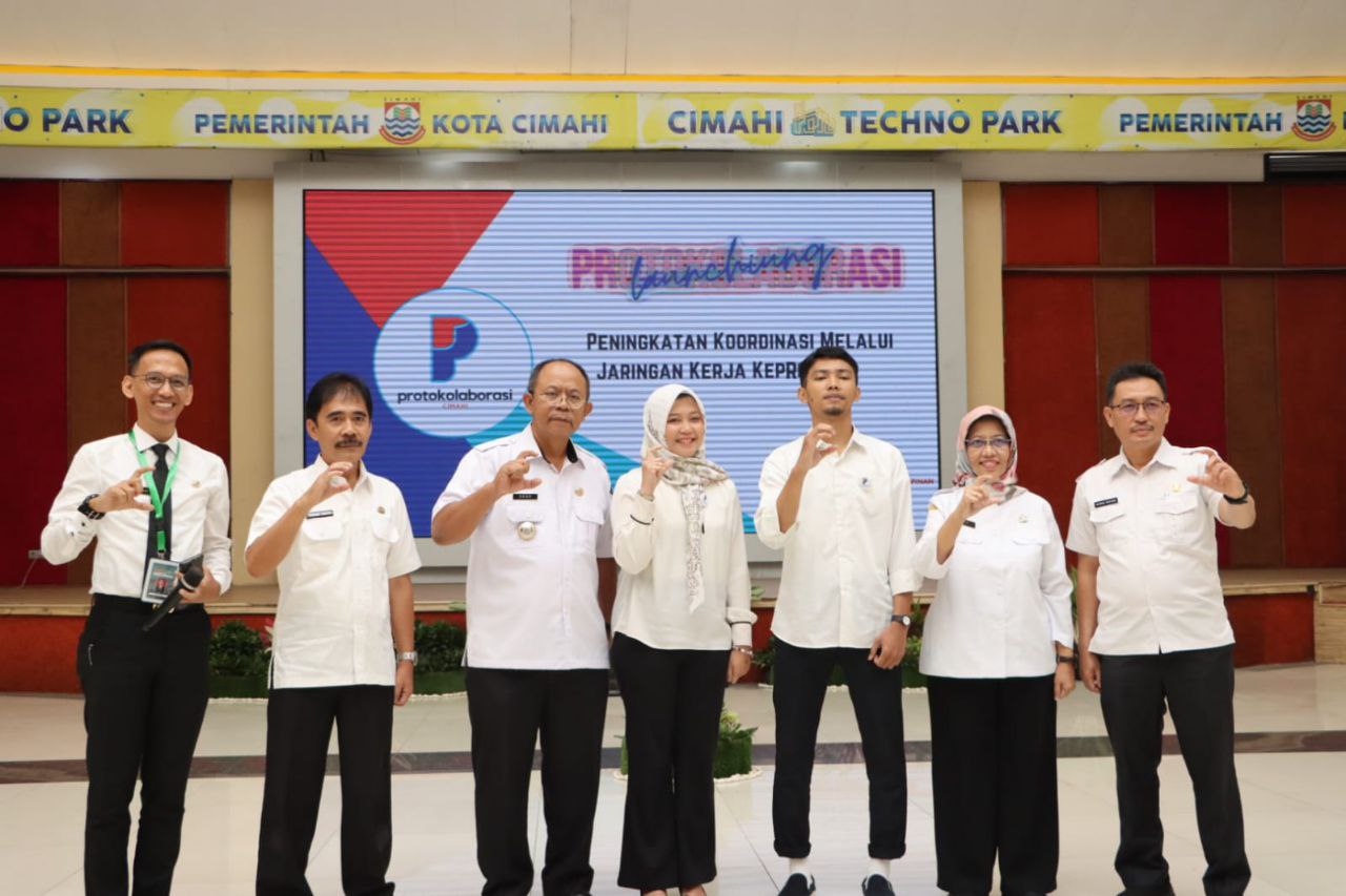 Pemkot Cimahi Launching Protokolaborasi, Tingkatkan Pelayanan Keprotokolan