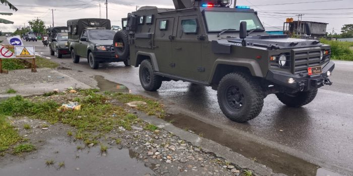 Jelang Pemilu 2024, Kodim 1710/Mimika Gelar Patroli Gabungan Antisipasi Kerawanan