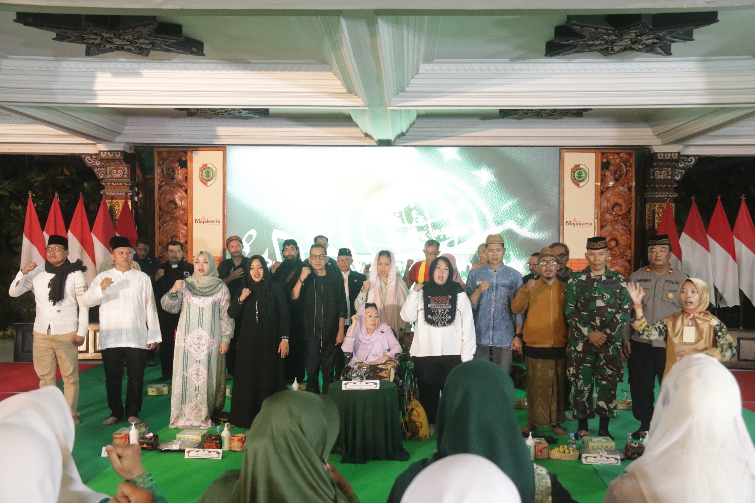 Bupati Ikfina Hadiri Dialog Kebangsaan dan Sahur Bersama Sinta Nuriyah Wahid