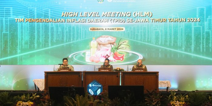 Jaga Stabilitas Pangan Jelang Ramadhan dan Hari Raya Idul Fitri, Bupati Ikfina Ikuti HLM TPID Jatim