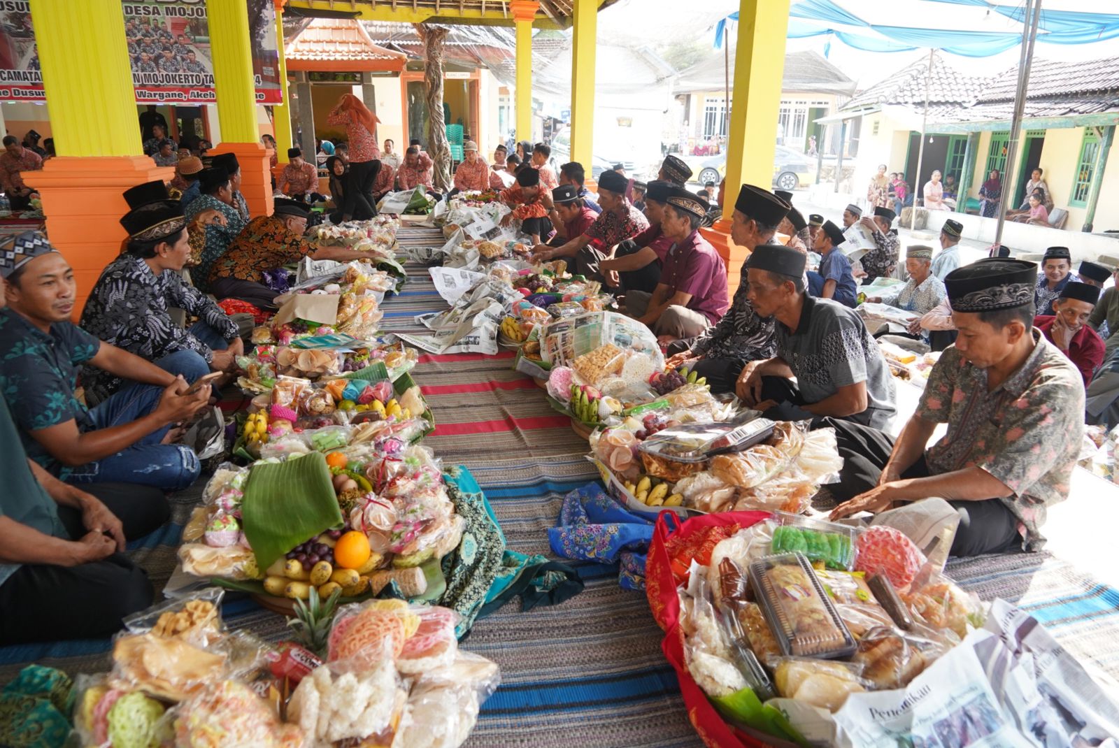 Ruwah Dusun Mojoroto, Bupati Ikfina Komit Bangun Kabupaten Mojokerto Melalui Desa