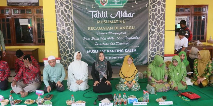 Gelar Tahlil Akbar Muslimat NU, Bupati Ikfina Ajak Masyarakat Selalu Bersyukur dan Bersedekah