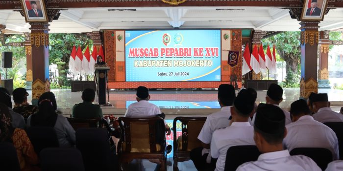 Muscab Pepabri ke-16, Bupati Ikfina Himbau Sinergitas Antara Pepabri dan Pemkab Mojokerto