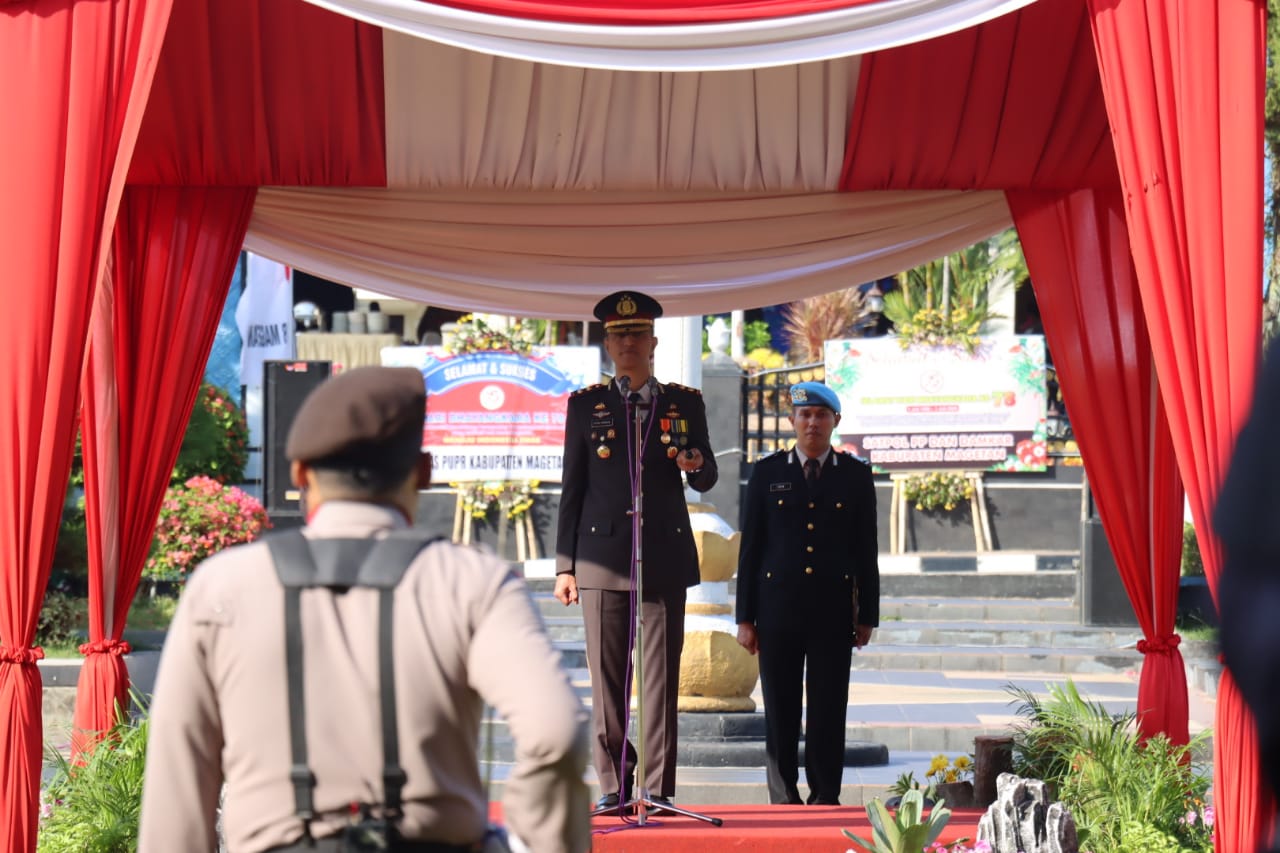 Tasyakuran Semarak Hari Bhayangkara Polres Magetan