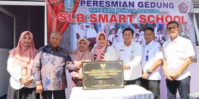 Upaya Tingkatkan Kualitas Pendidikan ABK, Bupati Ikfina Resmikan Gedung Baru SLB Smart School Pacet