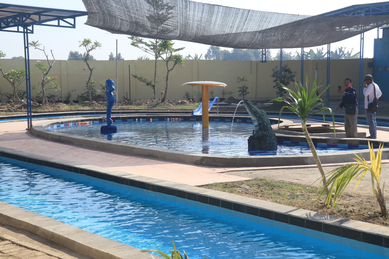 Resmikan Wisata Water Park Long Storage Desa Kwatu, Bupati Ikfına Harapkan Jadi Modal Tingkatkan Pendapatan Desa