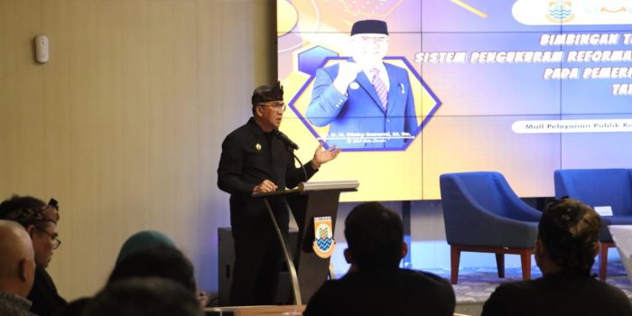 Pemkot Cimahi Gelar Bimtek Penggunaan Sistem Pengukuran Reformasi Birokrasi Terintegrasi