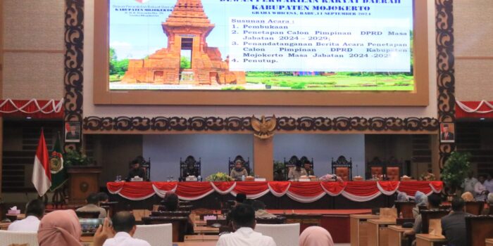 Bupati Ikfina Hadiri Rapat Paripurna, Penetapan Calon Pimpinan DPRD 2024-2029